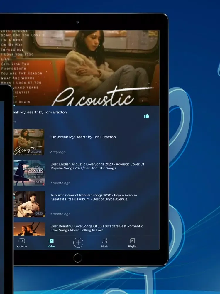 MyMusic - Offline music player iPad 應用截圖