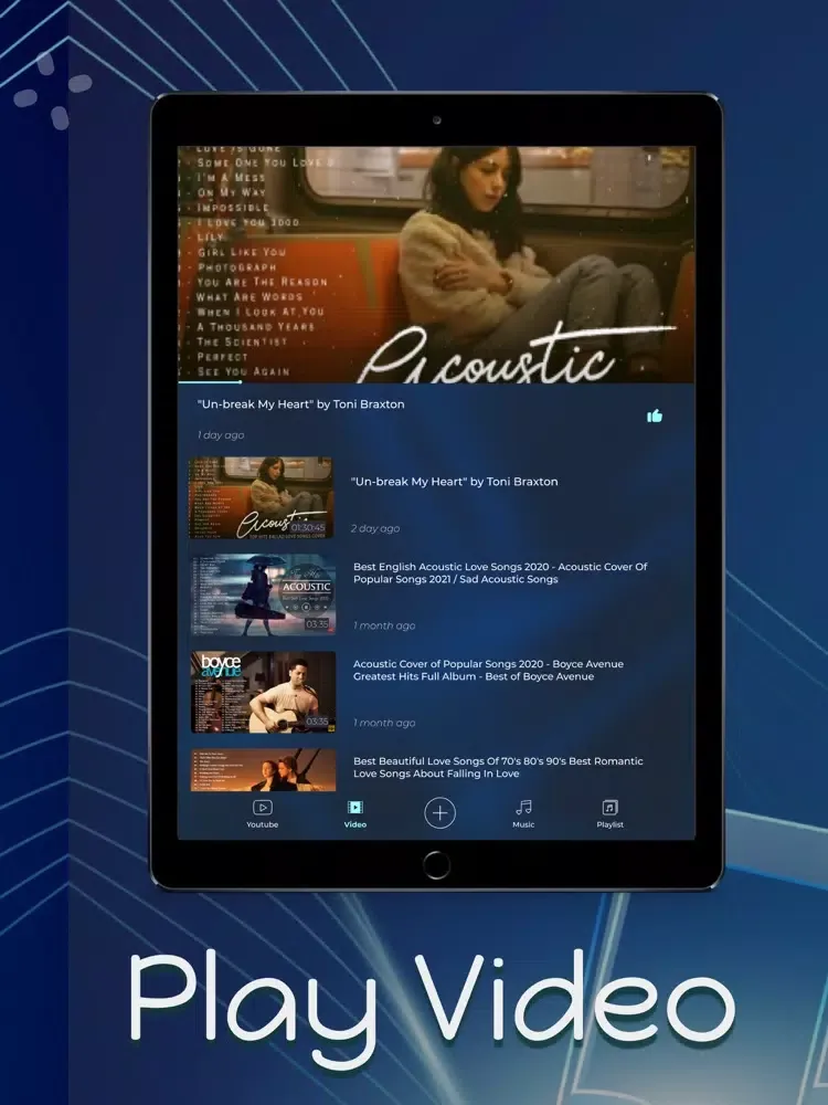 MyMusic - Offline music player iPad 應用截圖