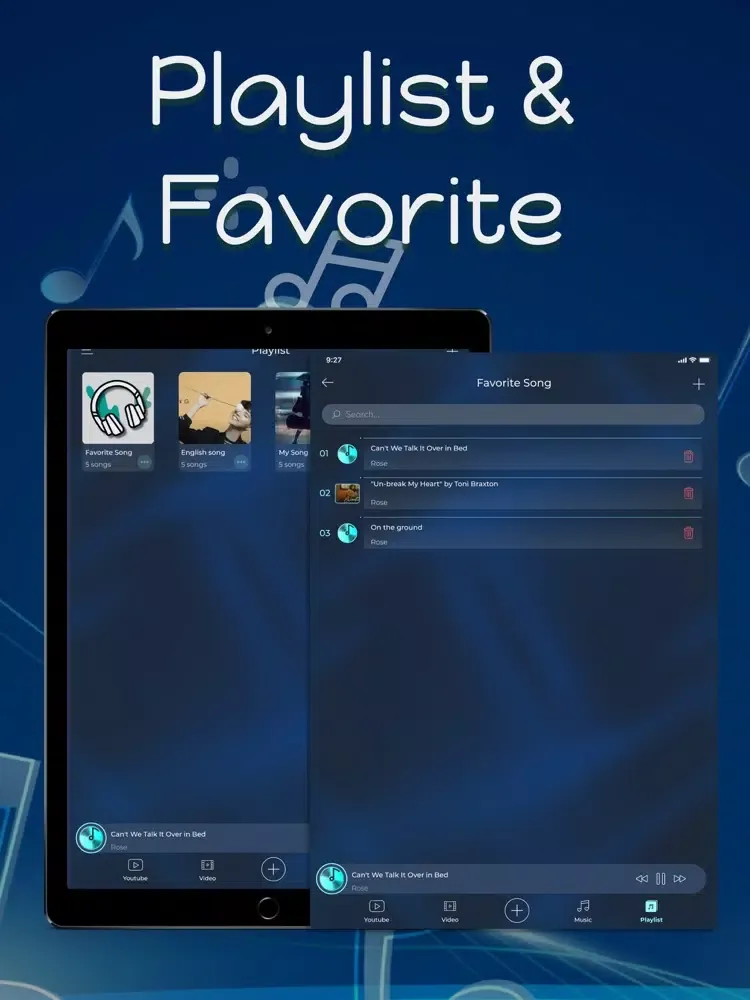 MyMusic - Offline music player iPad 應用截圖