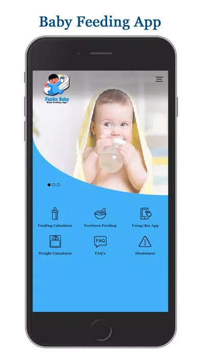 Скриншоты Faniks Baby Feeding App