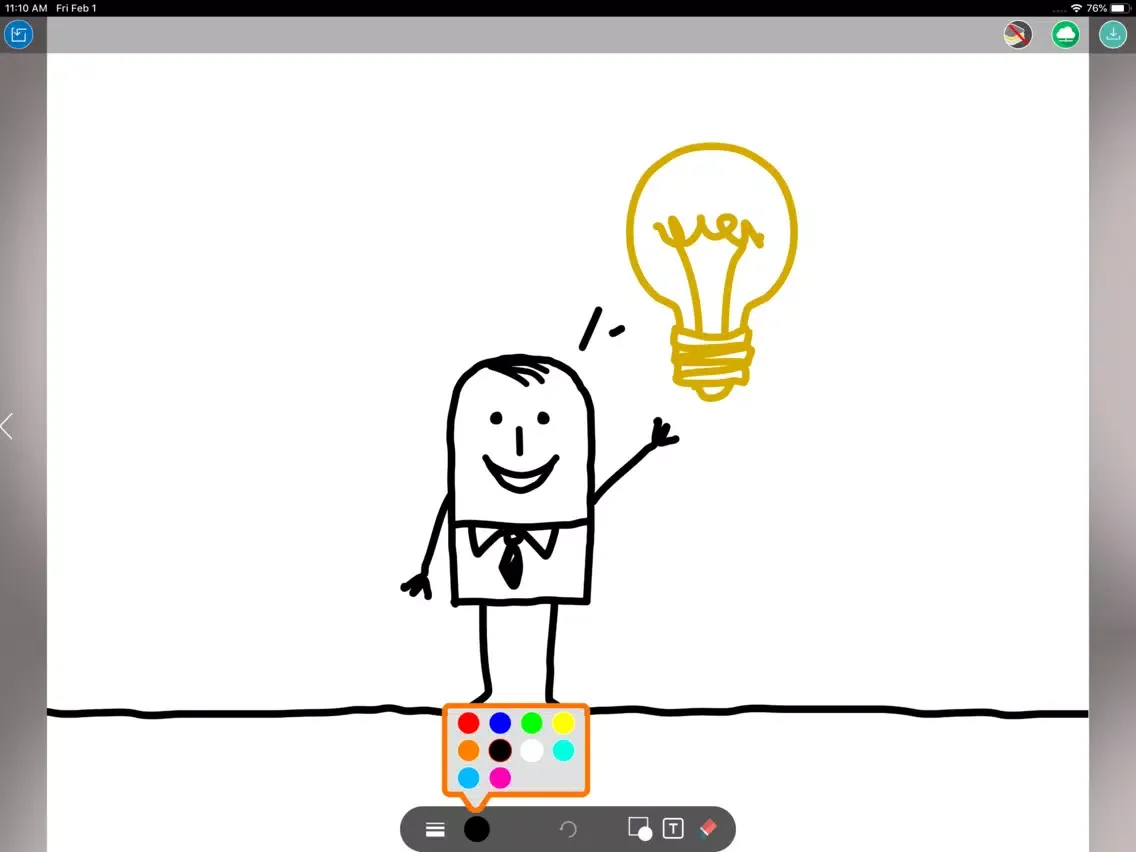Tangkapan layar My Idea - quick drawing maker iPad 
