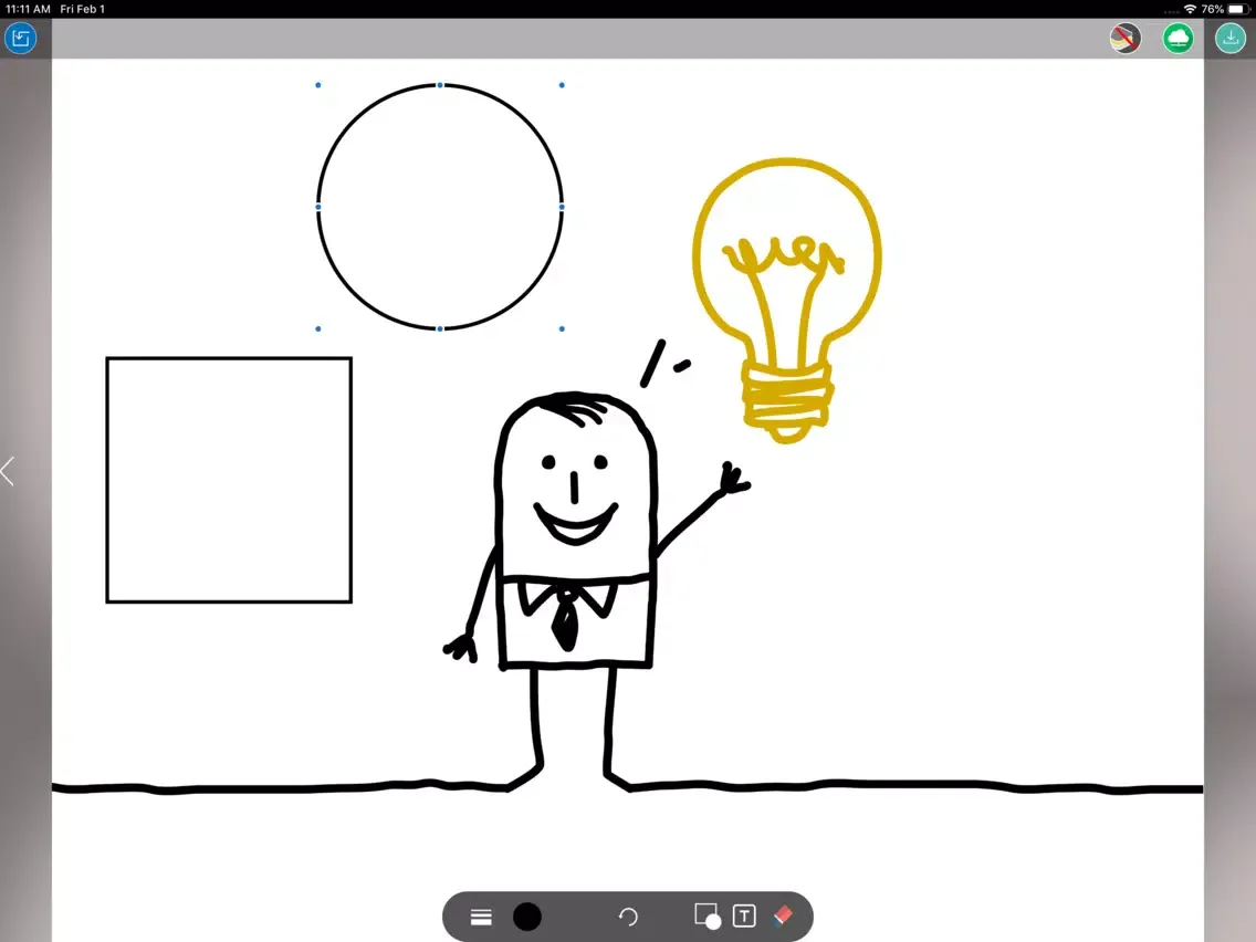 Tangkapan layar My Idea - quick drawing maker iPad 