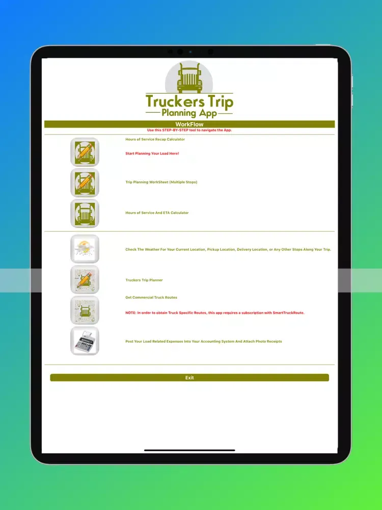 Team Company Truck Drivers iPad 应用截图