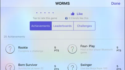 Capturas de pantalla de WORMS