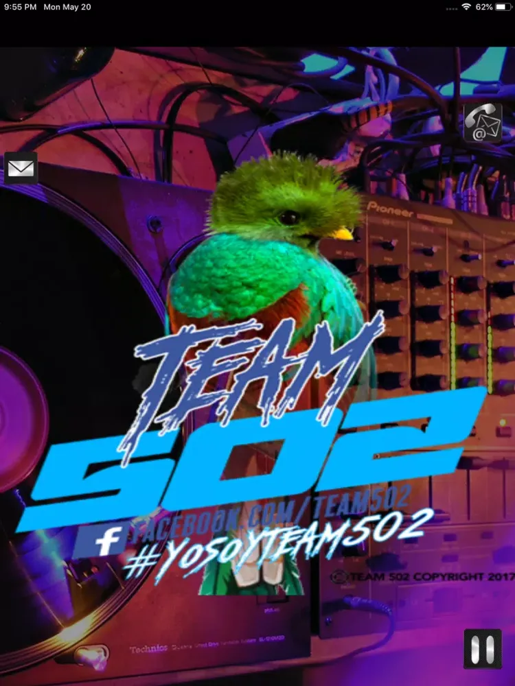 Team502 iPad  スクリーンショット