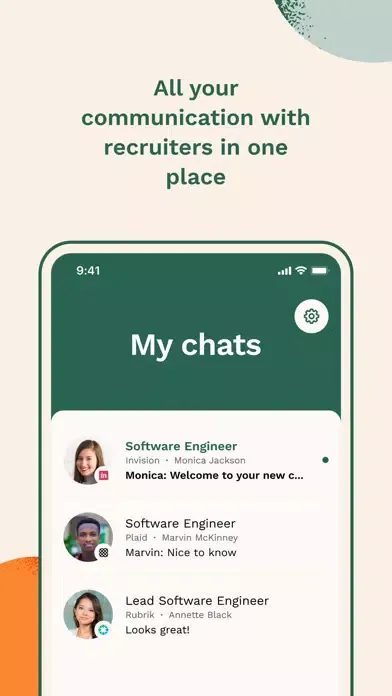 Teamable Chat應用截圖
