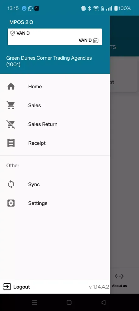 MPOS Route 2.O Screenshots