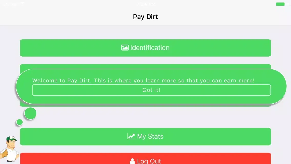 Zrzuty ekranu Pay Dirt