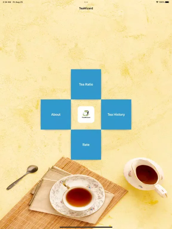 TeaWizard iPad 應用截圖