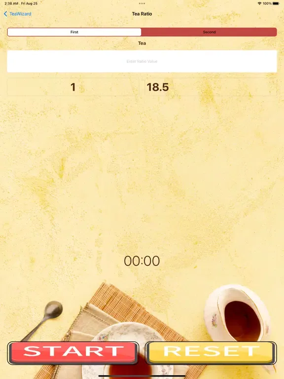 TeaWizard iPad 應用截圖