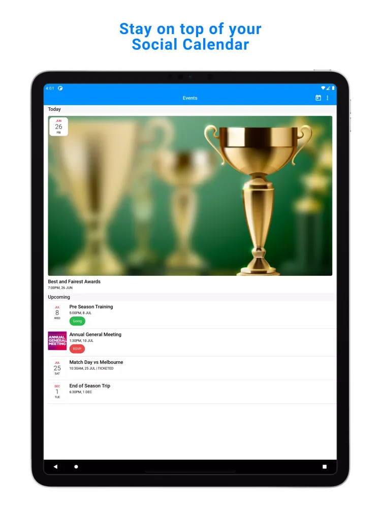Stack Team App Screenshots