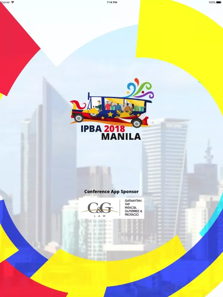 IPBA 2018 Manila iPad  Ekran Görüntüleri