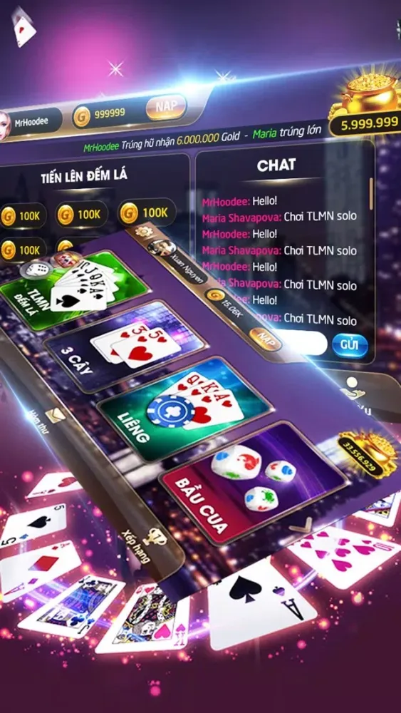 Tangkapan layar Win247 - Danh Bai Online