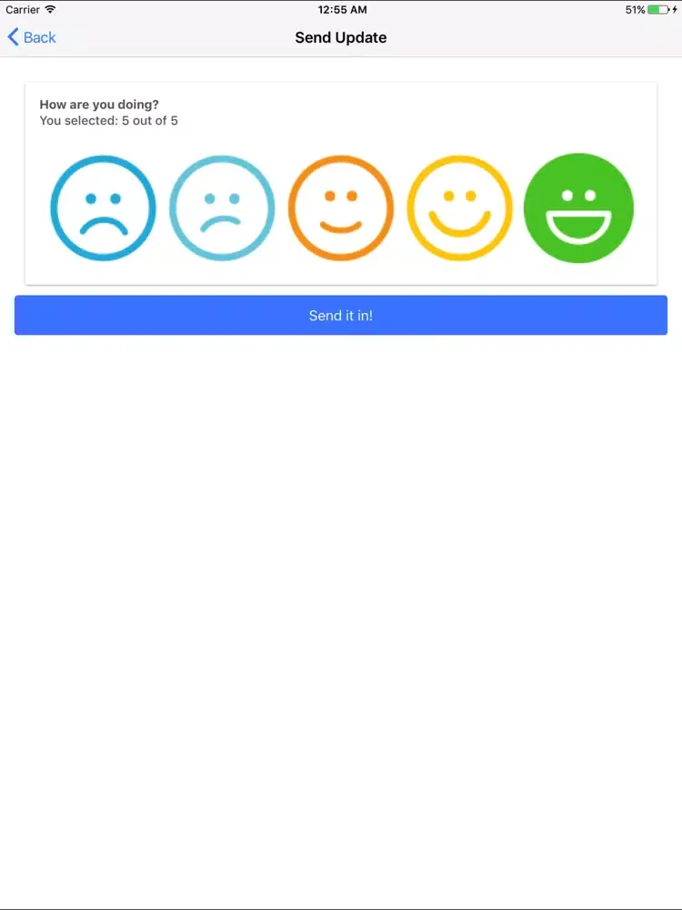 Zrzuty ekranu TeamCare iPad 