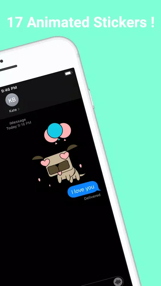 Puggy Sticker Pack - Fun Emoji应用截图