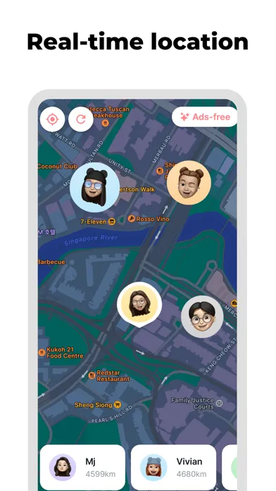 Скриншоты Locate 360: Live GPS Life 360