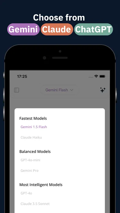 Capturas de pantalla de Gemini powered chat bot:AI Hub