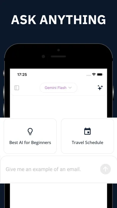 Capturas de pantalla de Gemini powered chat bot:AI Hub