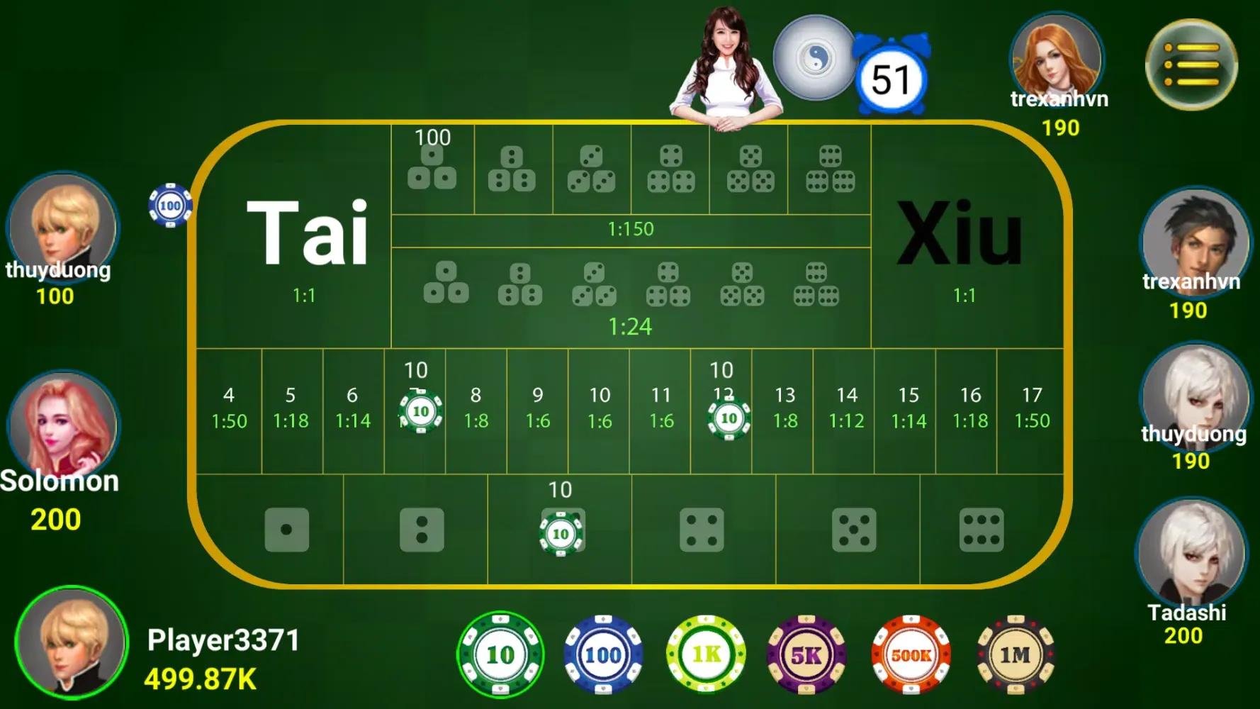 Capturas de pantalla de Tai Xiu X9