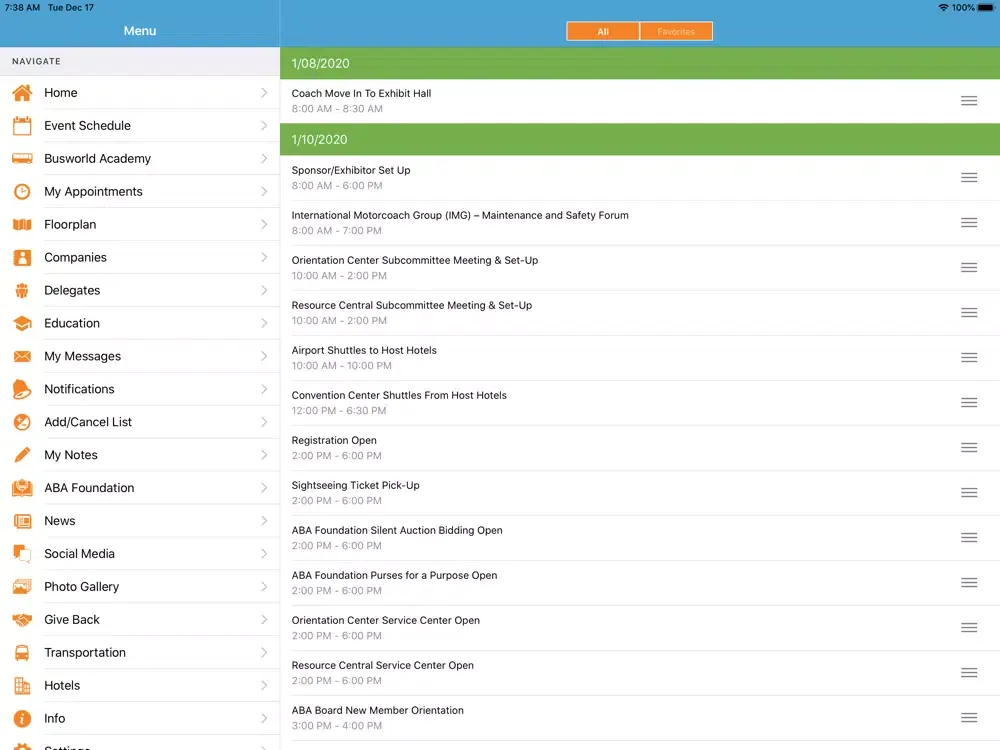 تصاویر ABA Marketplace 2020 iPad 