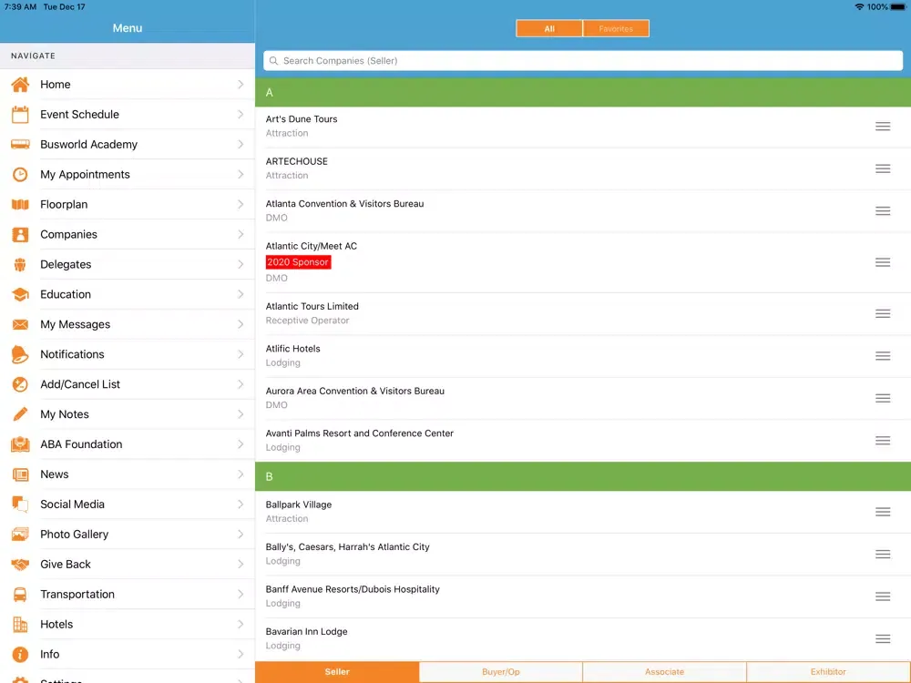 تصاویر ABA Marketplace 2020 iPad 