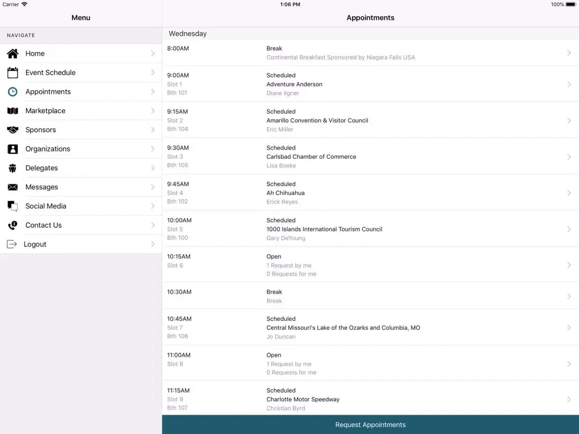 Screenshot di Travel Media Showcase 2018 iPad 