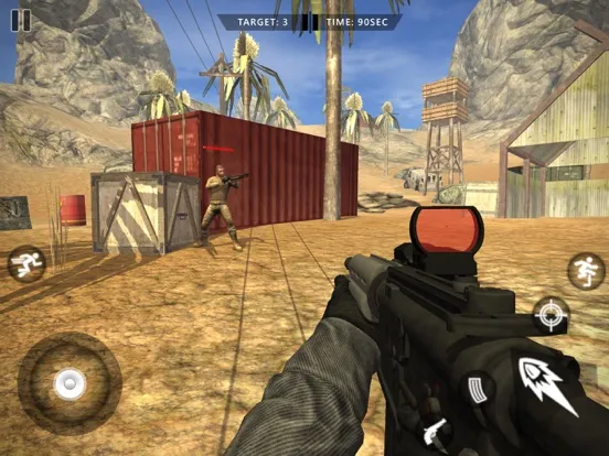 Tangkapan layar FPS Military Strike iPad 