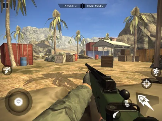 Tangkapan layar FPS Military Strike iPad 