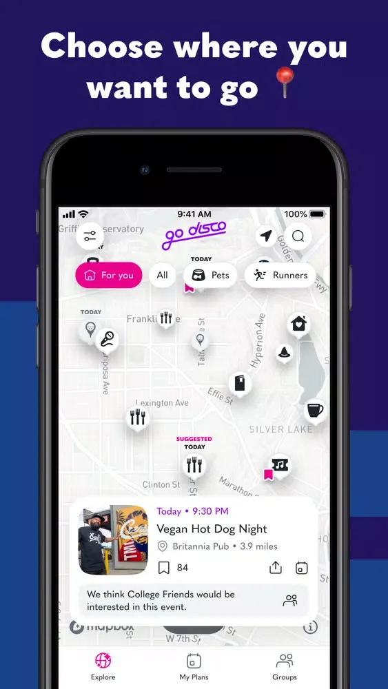 Captures d'écran de Go Disco: Local Events IRL