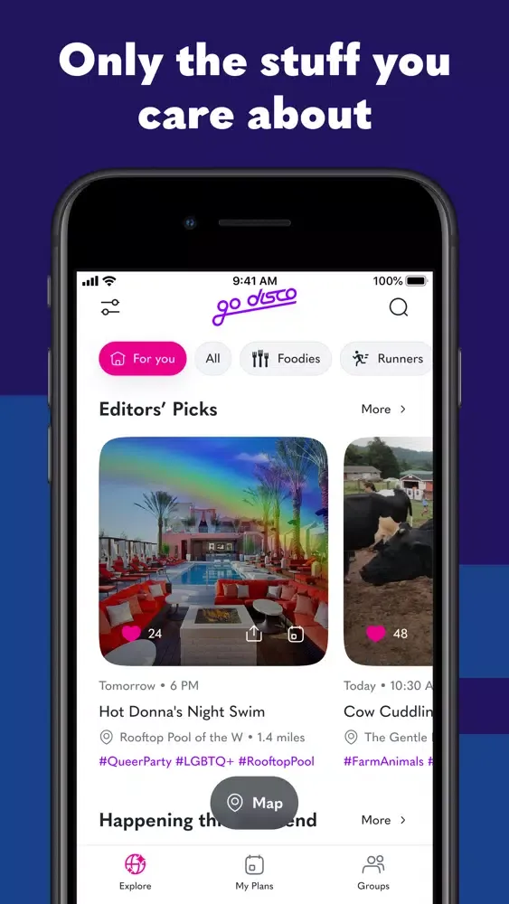 Captures d'écran de Go Disco: Local Events IRL