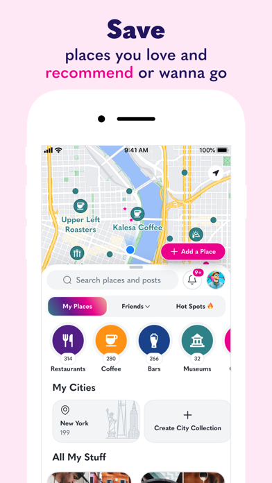 Recs: Places Made Simple 스크린샷