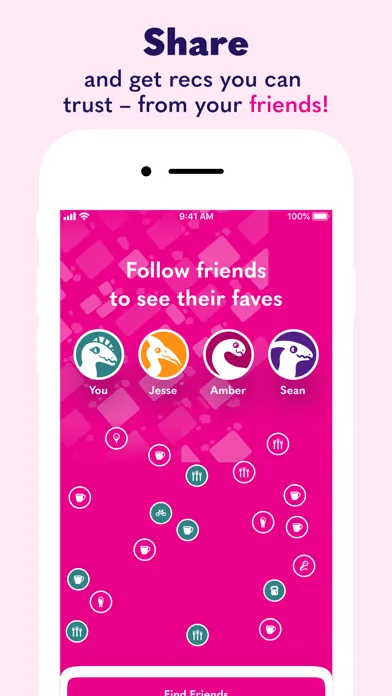 Screenshot di Recs: Places Made Simple