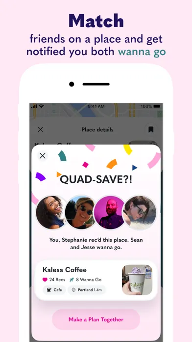 Screenshot di Recs: Places Made Simple