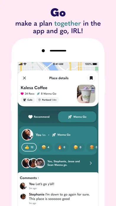 Screenshot di Recs: Places Made Simple