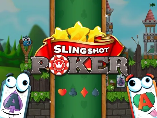 Tangkapan skrin Slingshot Poker iPad 