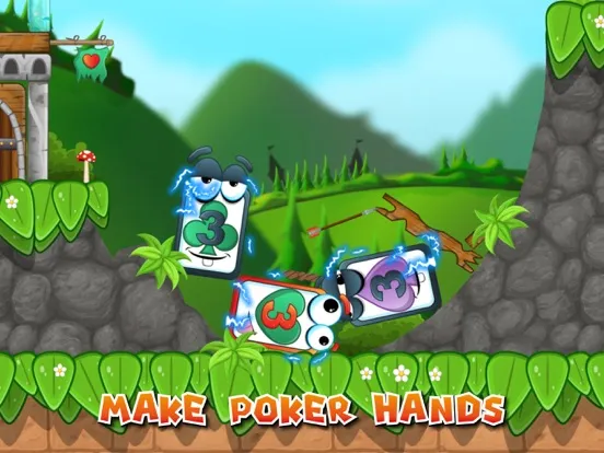 Tangkapan skrin Slingshot Poker iPad 