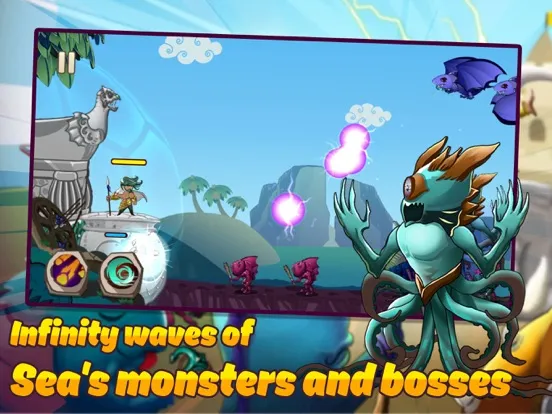 Zrzuty ekranu Sea King's Invasion iPad 