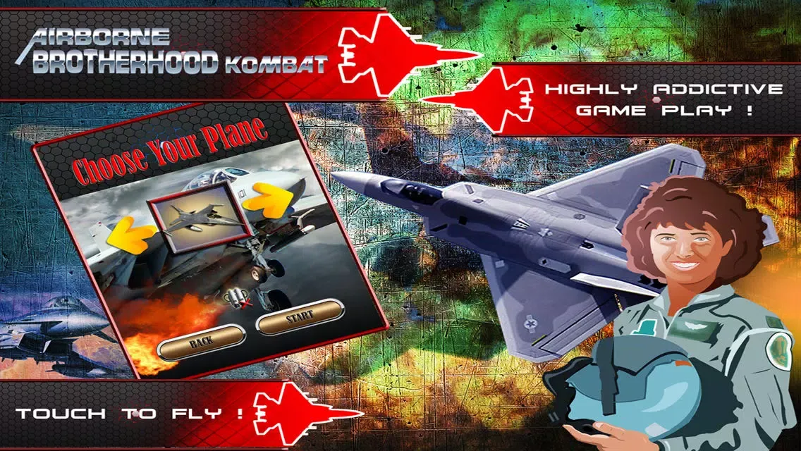 Jet fighter missile Storm FREE: Frontline Supremacy Contract スクリーンショット