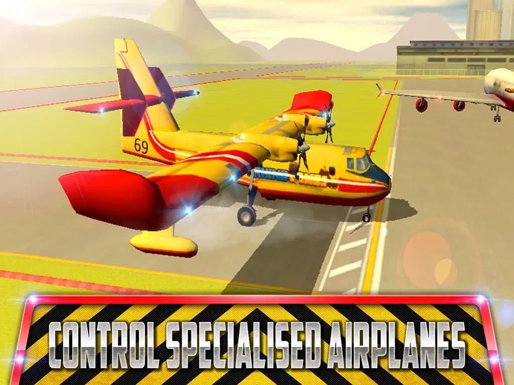 ภาพหน้าจอของ Jumbo Jet Flight School : Airport Parking iPad 