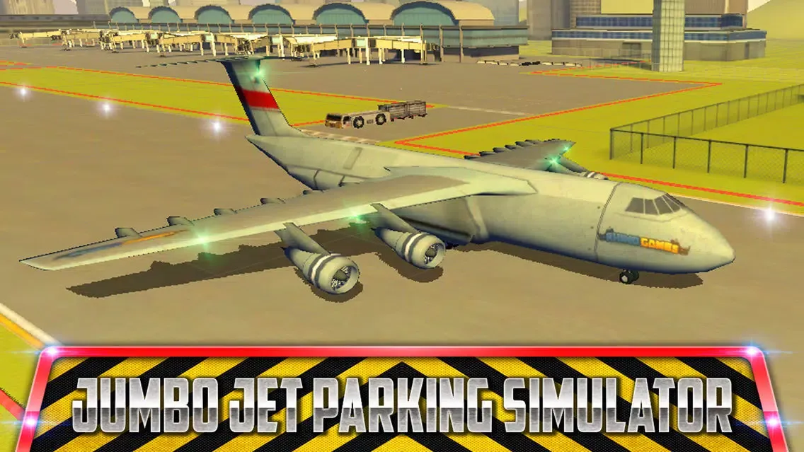ภาพหน้าจอของ Jumbo Jet Flight School : Airport Parking