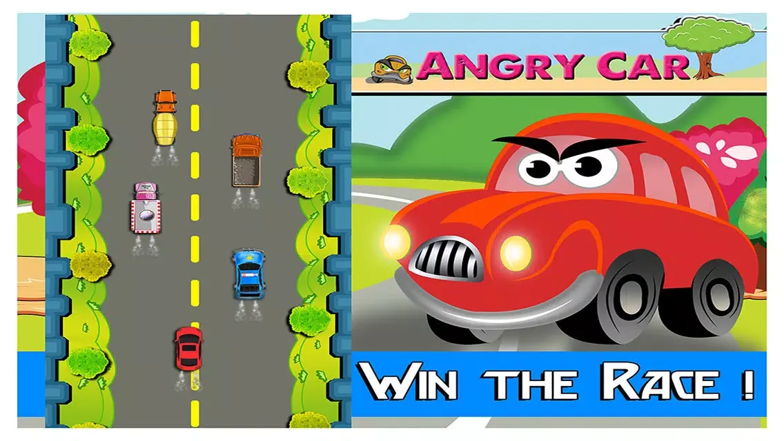 Angry Car T.U.F.F Kids Race : Free 스크린샷