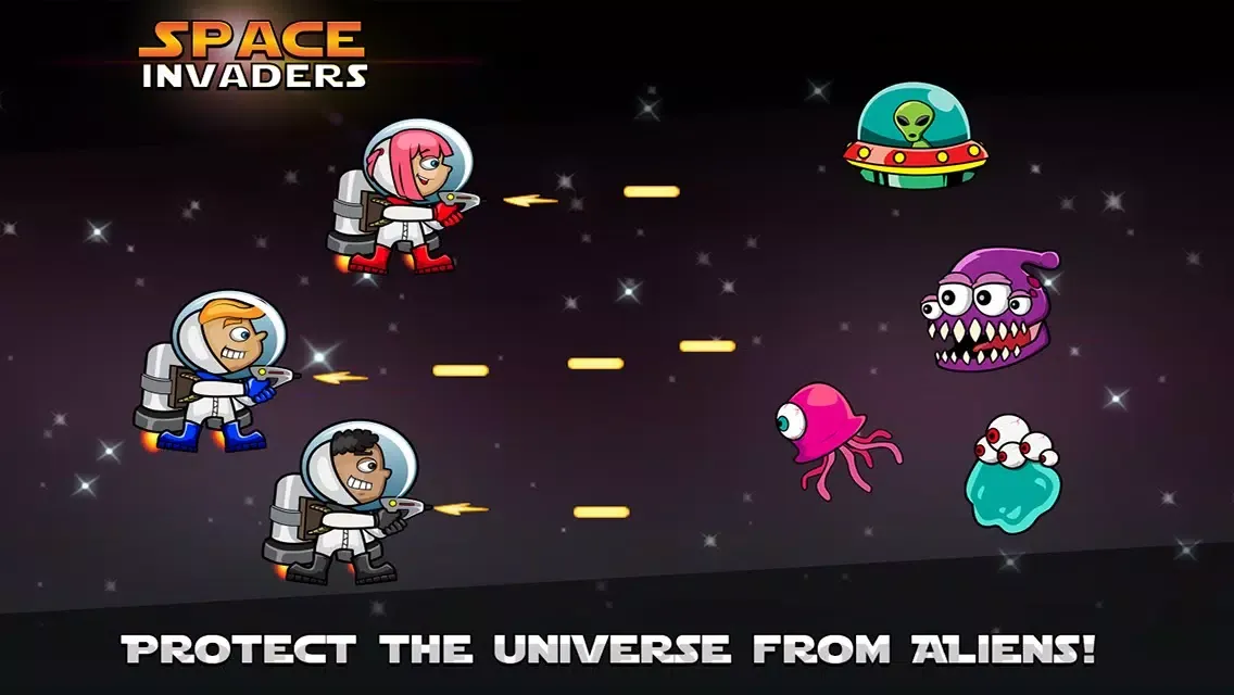 Ảnh chụp màn hình của Aron Space Cadet Vs Alien Galaxy Invaders Pro : A Frontline Supreme Laser Gunner Wars