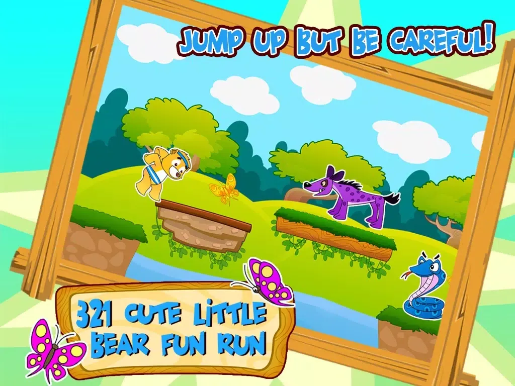 321 cute little teddy bears all fun run : Coolest Free Animal Care Games For Boys and Girls iPad  Screenshots