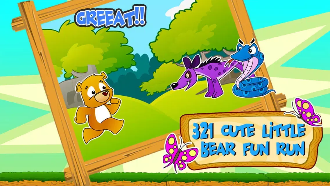 321 cute little teddy bears all fun run : Coolest Free Animal Care Games For Boys and Girls Screenshots