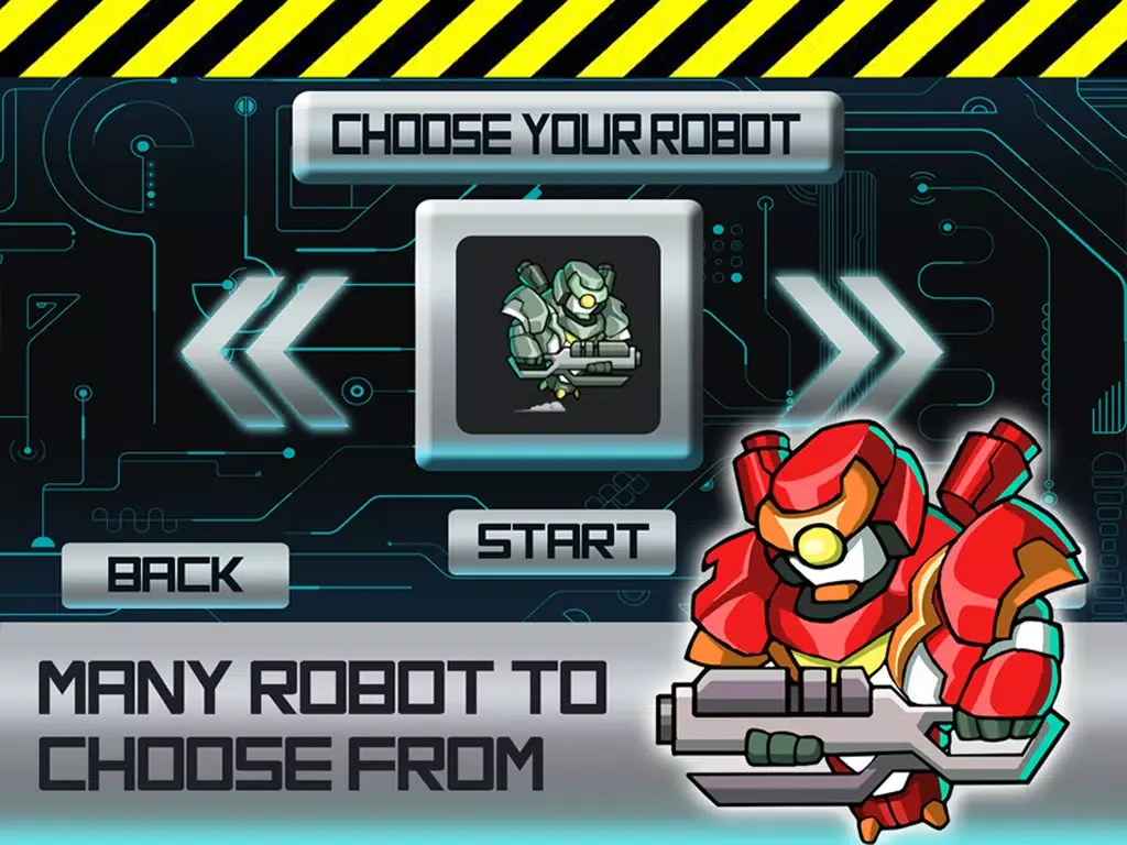 Clash of Gunners FREE - Brutal Sky lander Bots Patrol Skirmish iPad  स्क्रीनशॉट