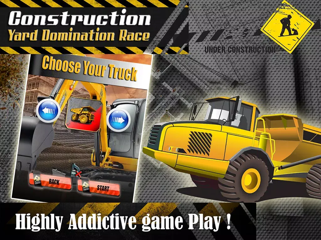 Скриншоты Construction Yard Domination Race : Big Trucks, Heavy dumpster & Huge bulldozer Mega Racing iPad 