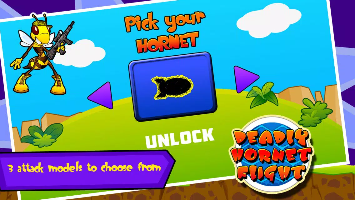 Tangkapan layar Deadly Hornet Attack Flight : Pro