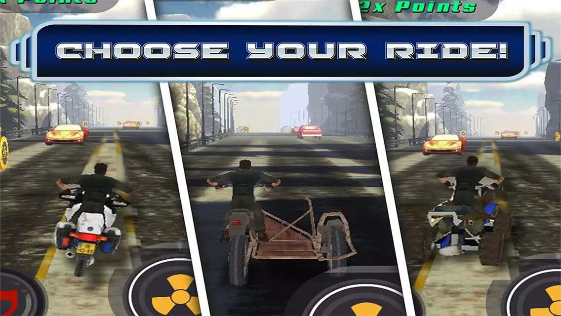 Captures d'écran de Dirt Bike Rider 3D Mad Racing !