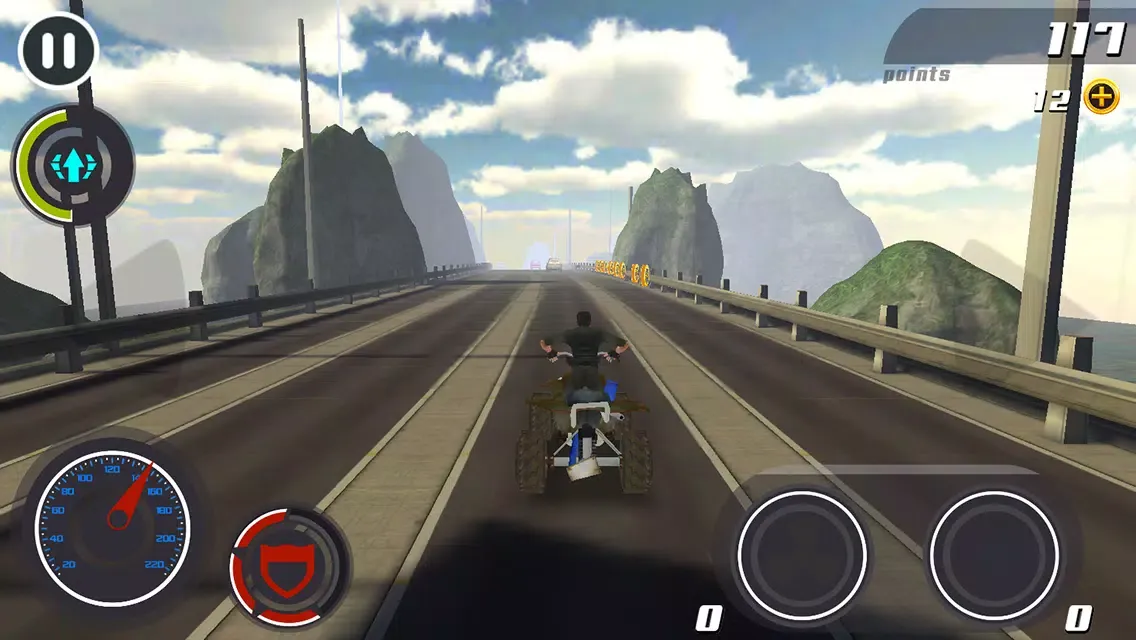 Captures d'écran de Dirt Bike Rider 3D Mad Racing !