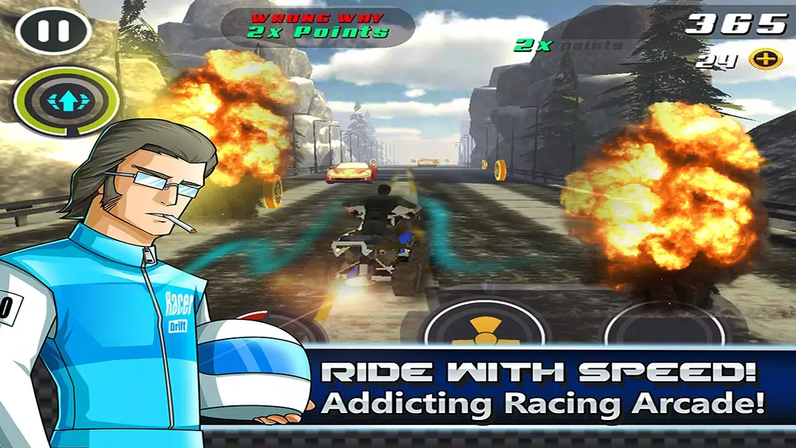 Captures d'écran de Dirt Bike Rider 3D Mad Racing !